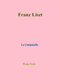 La Campanella piano sheet music cover Thumbnail